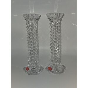 TOWLE Leaded Crystal Candlesticks Holder‎ Set 8"